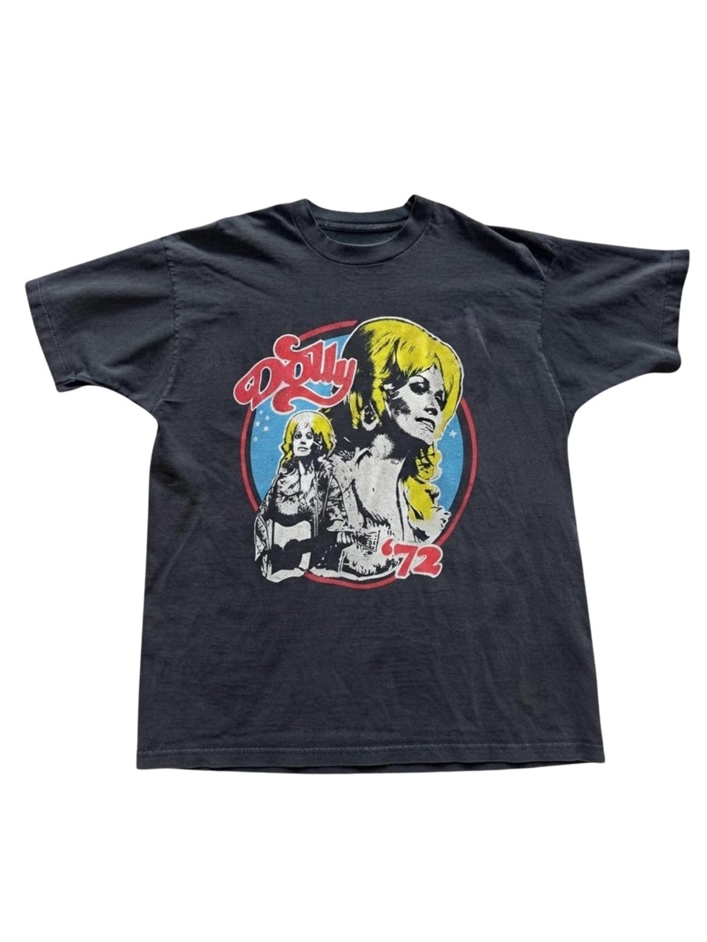 Gildan Black Graphic Tee with Retro '72 Print